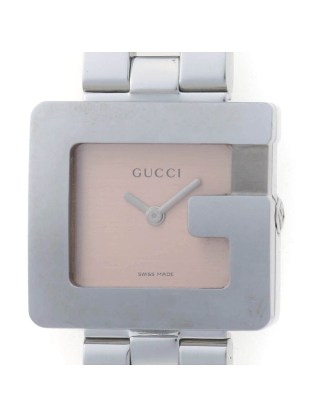 Gucci Watch Stainless Steel Pink Dial Quartz